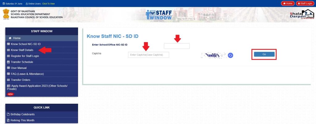 Staff NIC-SD ID